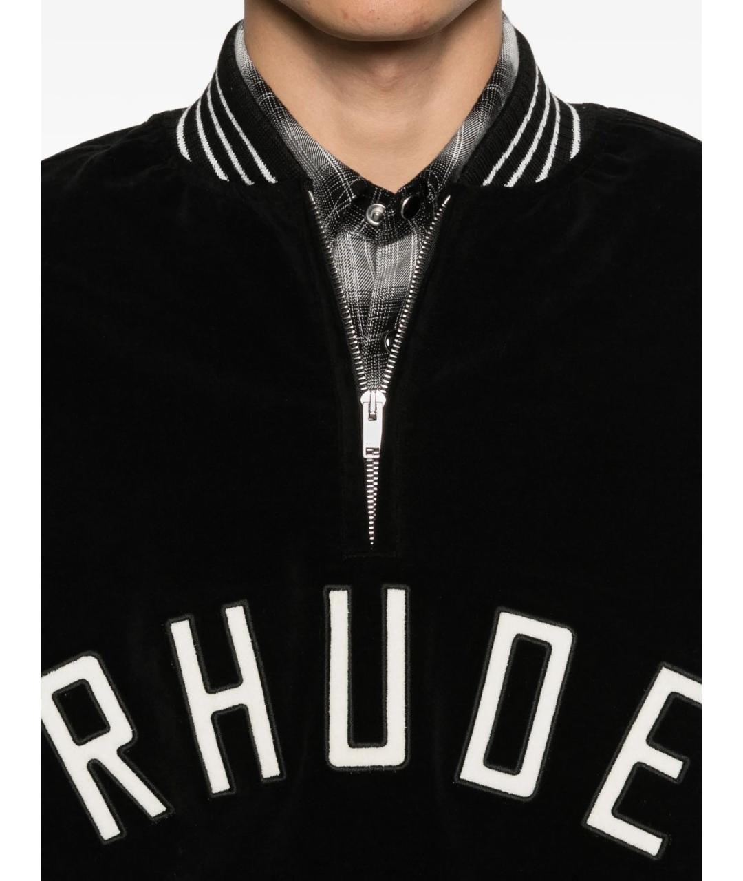 RHUDE Черная куртка, фото 2