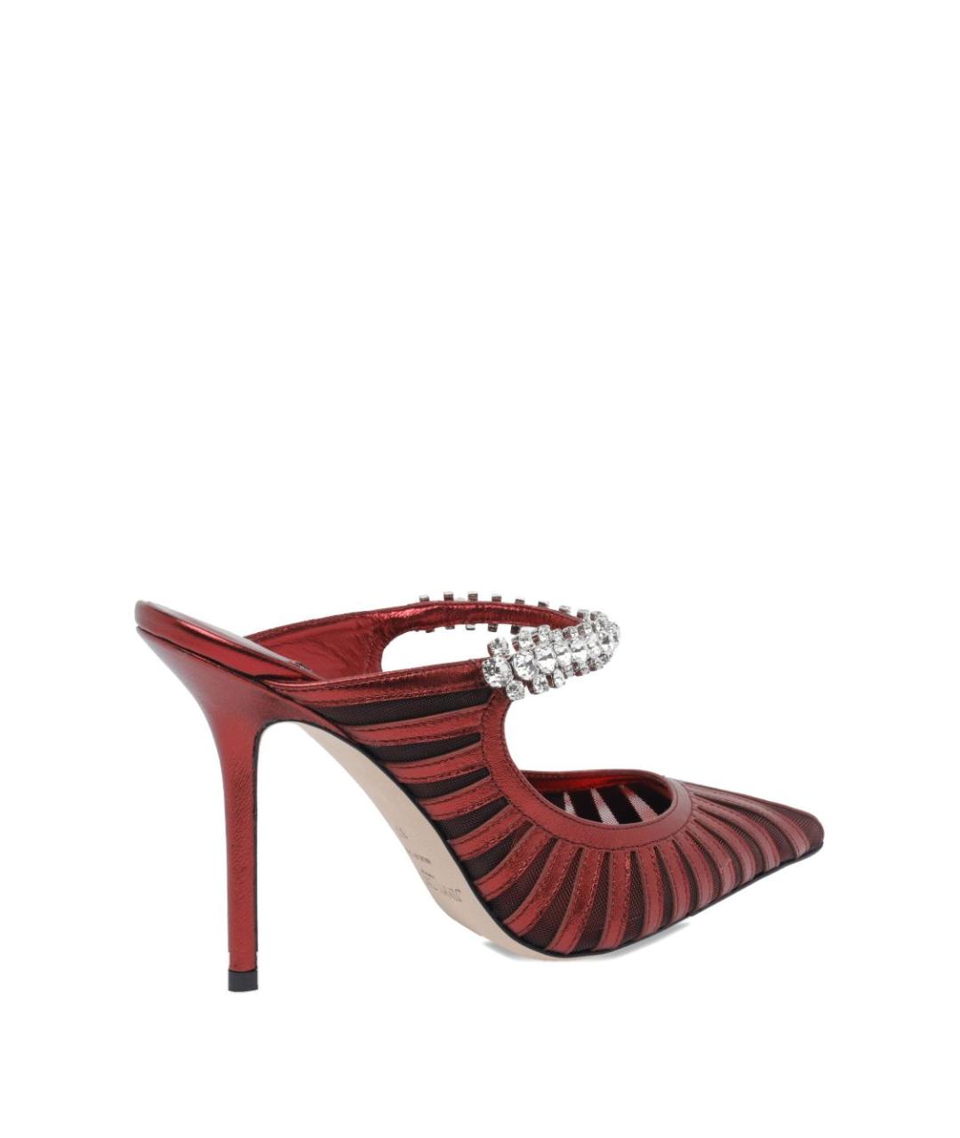 JIMMY CHOO Бордовые туфли, фото 3