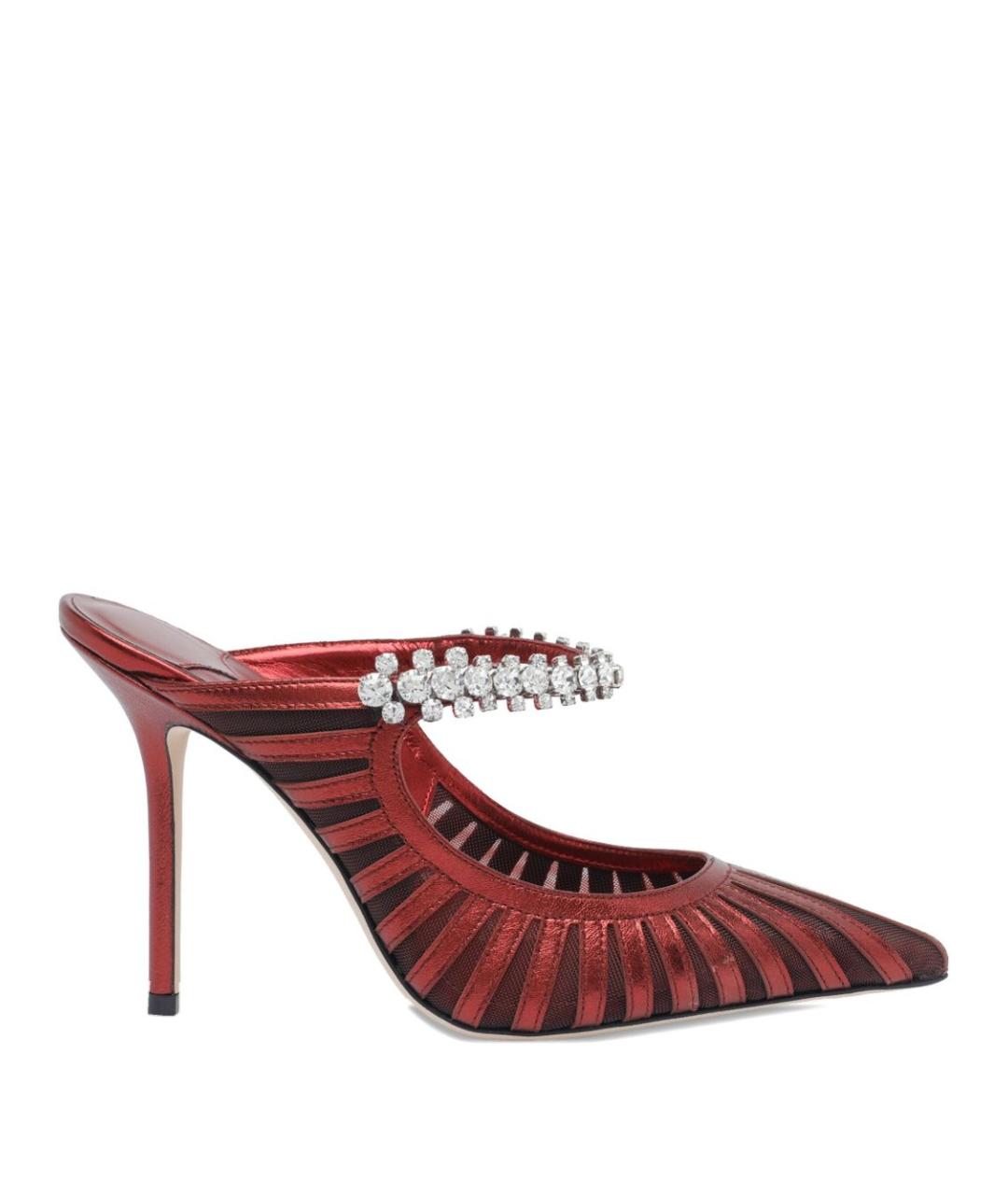 JIMMY CHOO Бордовые туфли, фото 1