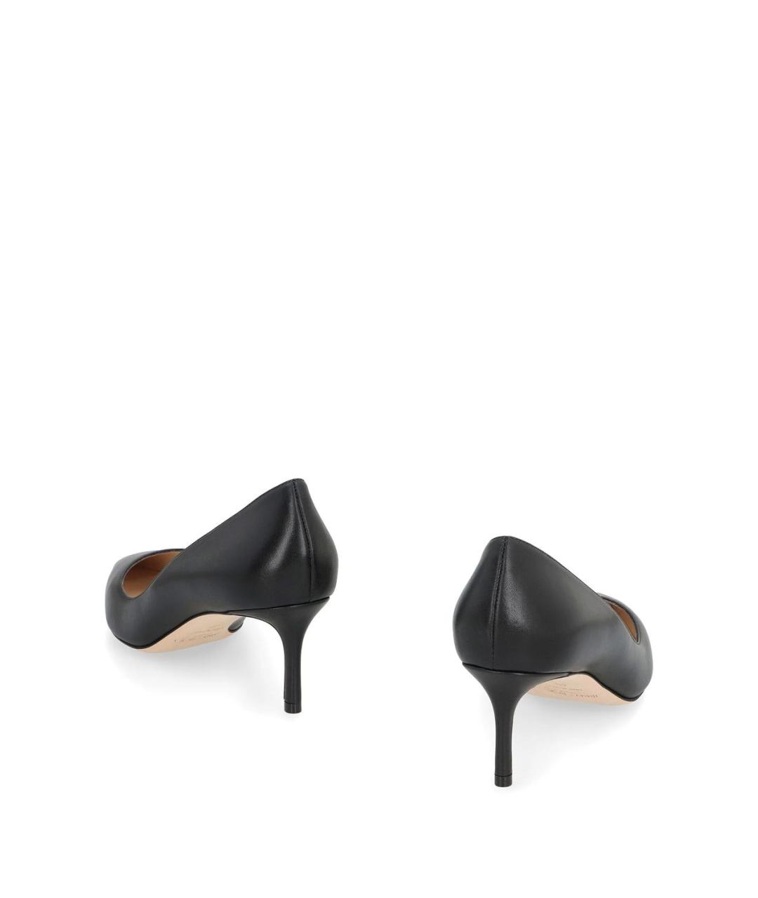 JIMMY CHOO Черные кожаные туфли, фото 3