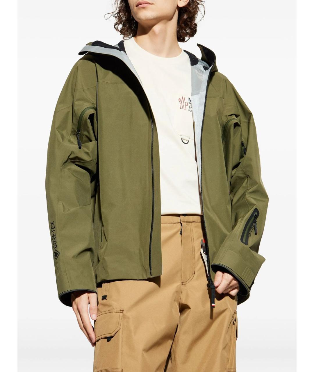 MONCLER Полиамидовая куртка, фото 4