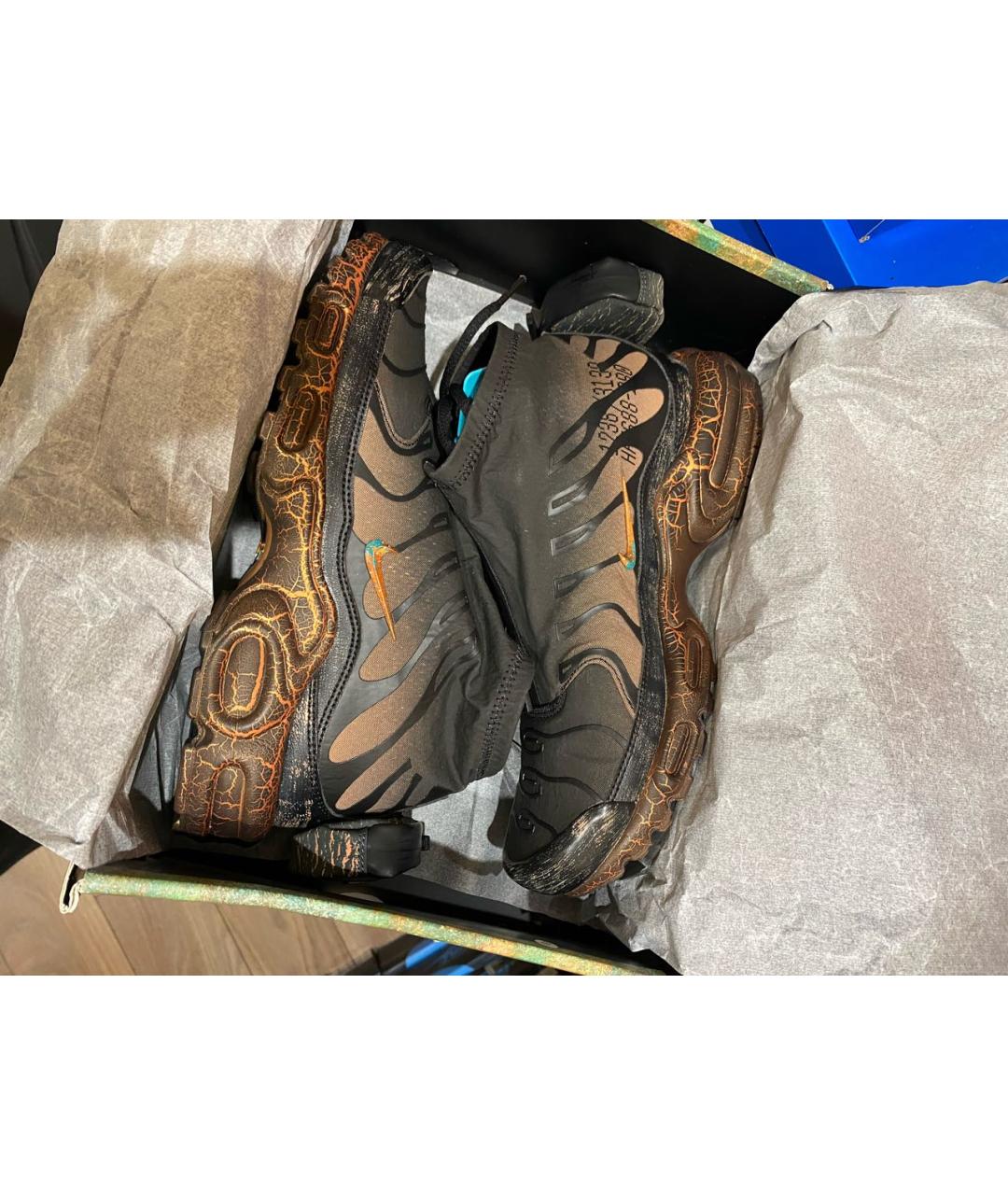 NIKE Хаки высокие кроссовки / кеды, фото 7