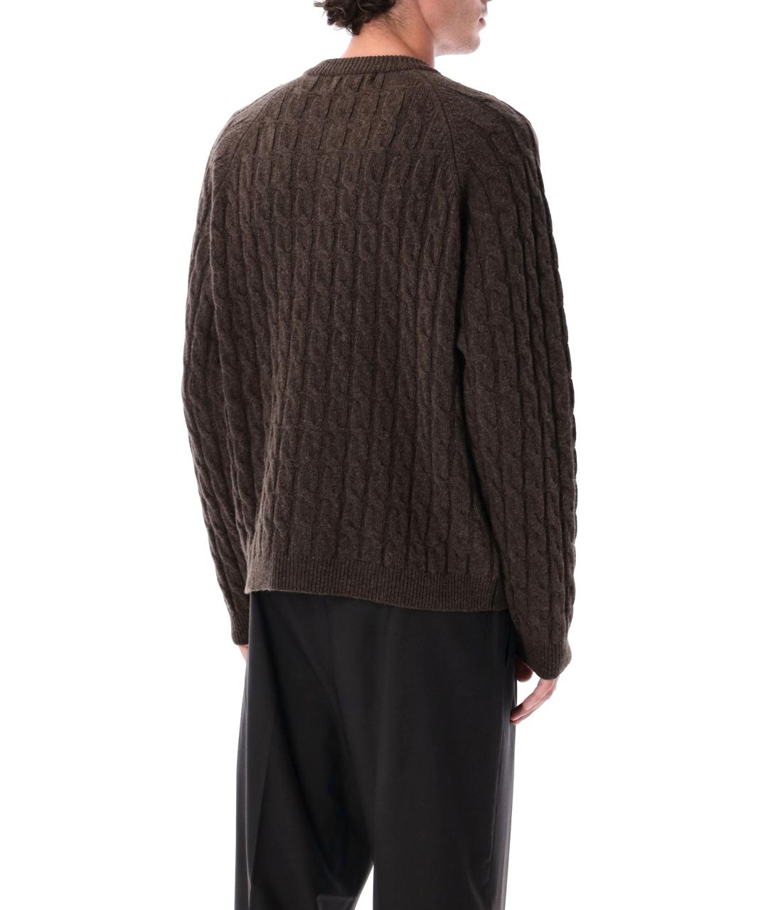 MFPEN Коричневый шерстяной кардиган, фото 2