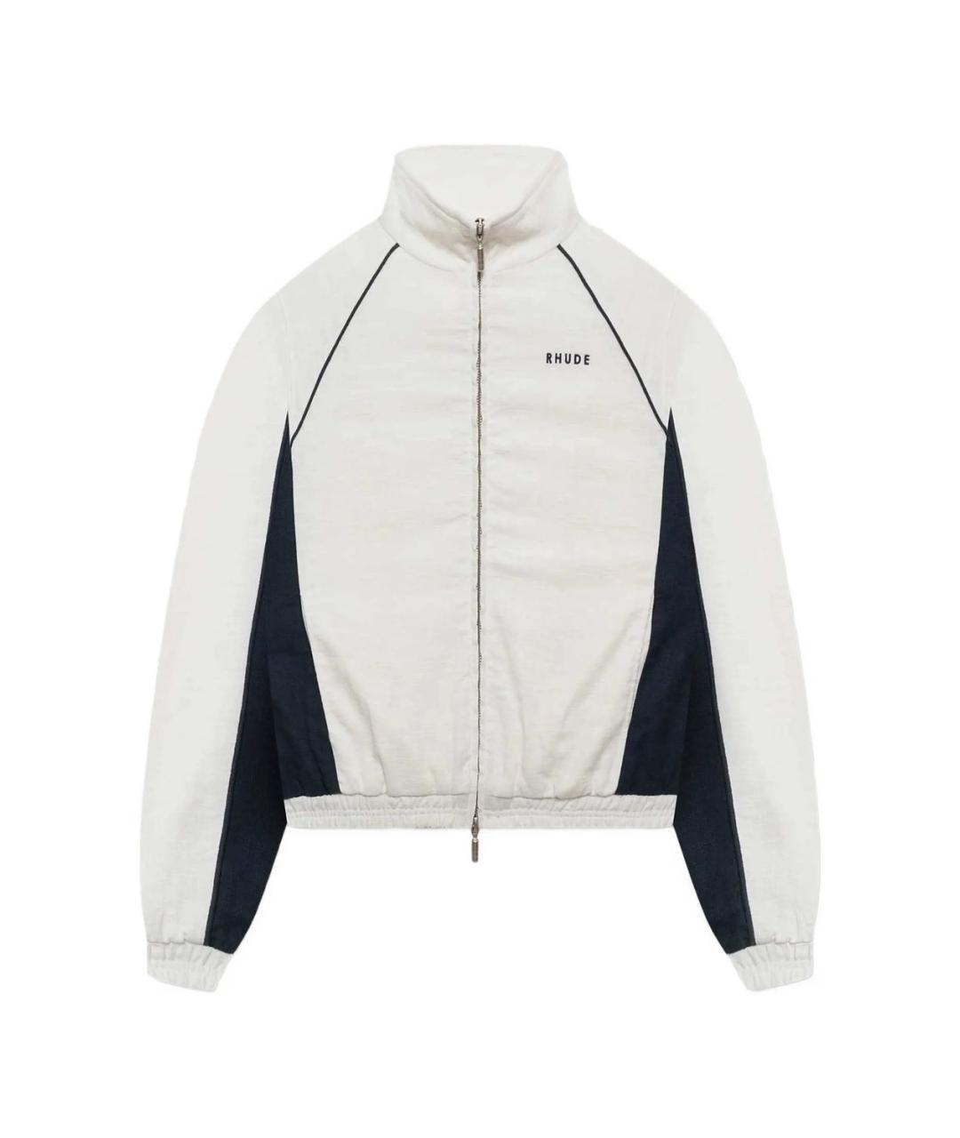 RHUDE Белая льняная куртка, фото 1