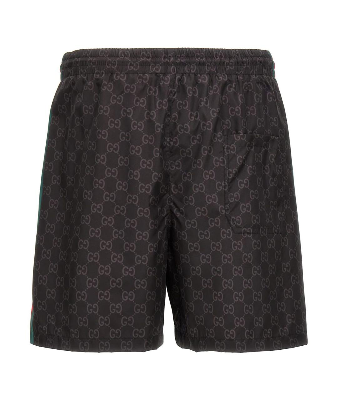 GUCCI Коричневые полиамидовые плавки, фото 2