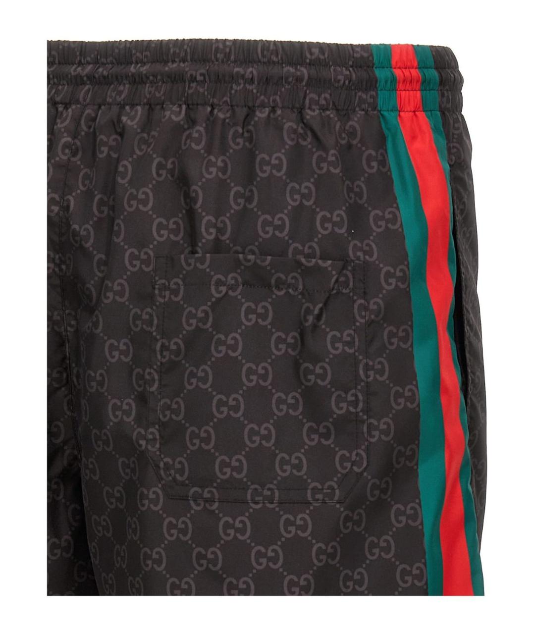 GUCCI Коричневые полиамидовые плавки, фото 4