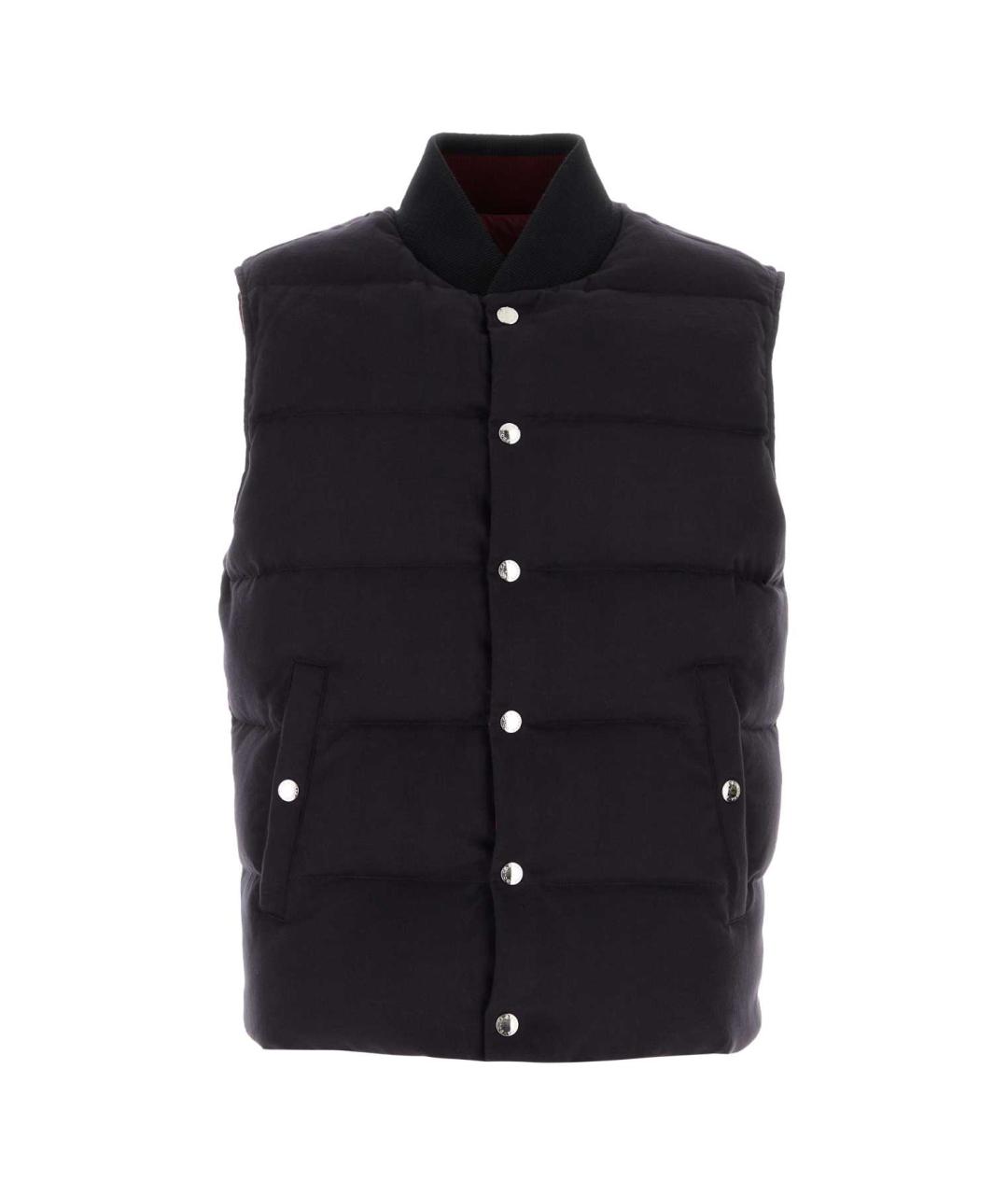 DOLCE&GABBANA Черный хлопковый жилет, фото 1
