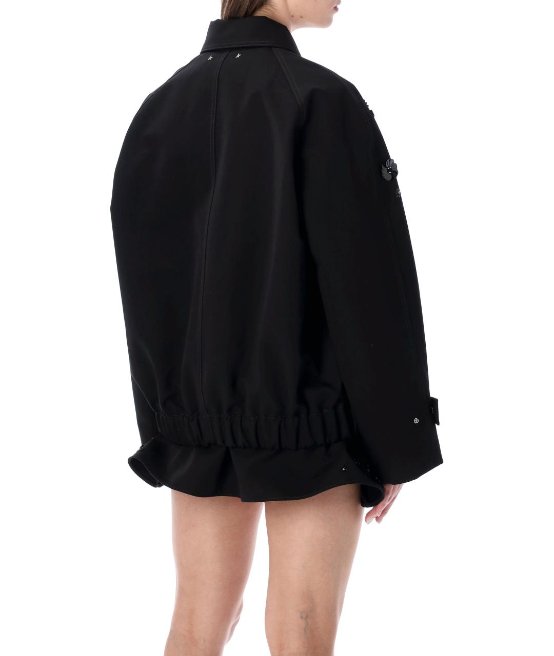 GOLDEN GOOSE DELUXE BRAND Черная хлопковая куртка, фото 4