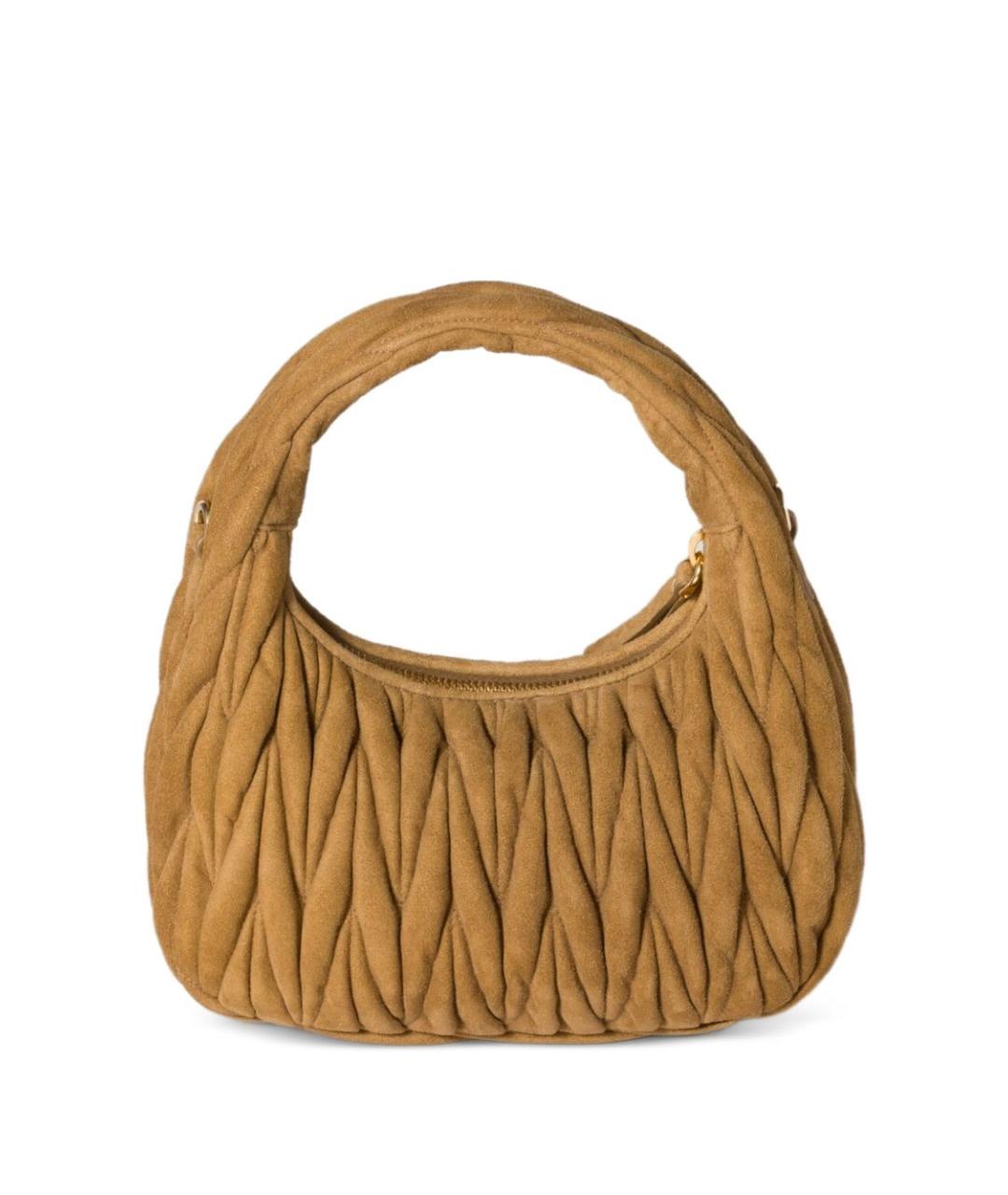 MIU MIU Замшевая сумка через плечо, фото 2