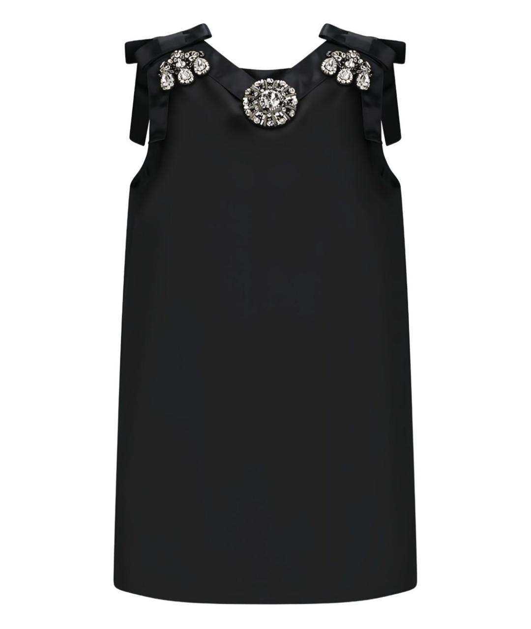 DOLCE&GABBANA Черное повседневное платье, фото 1