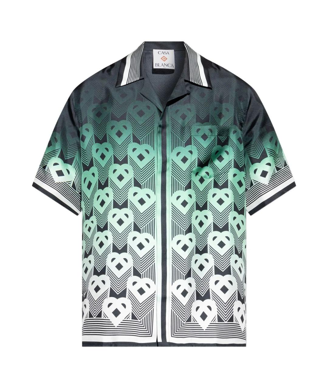 CASABLANCA Мульти шелковая кэжуал рубашка, фото 1