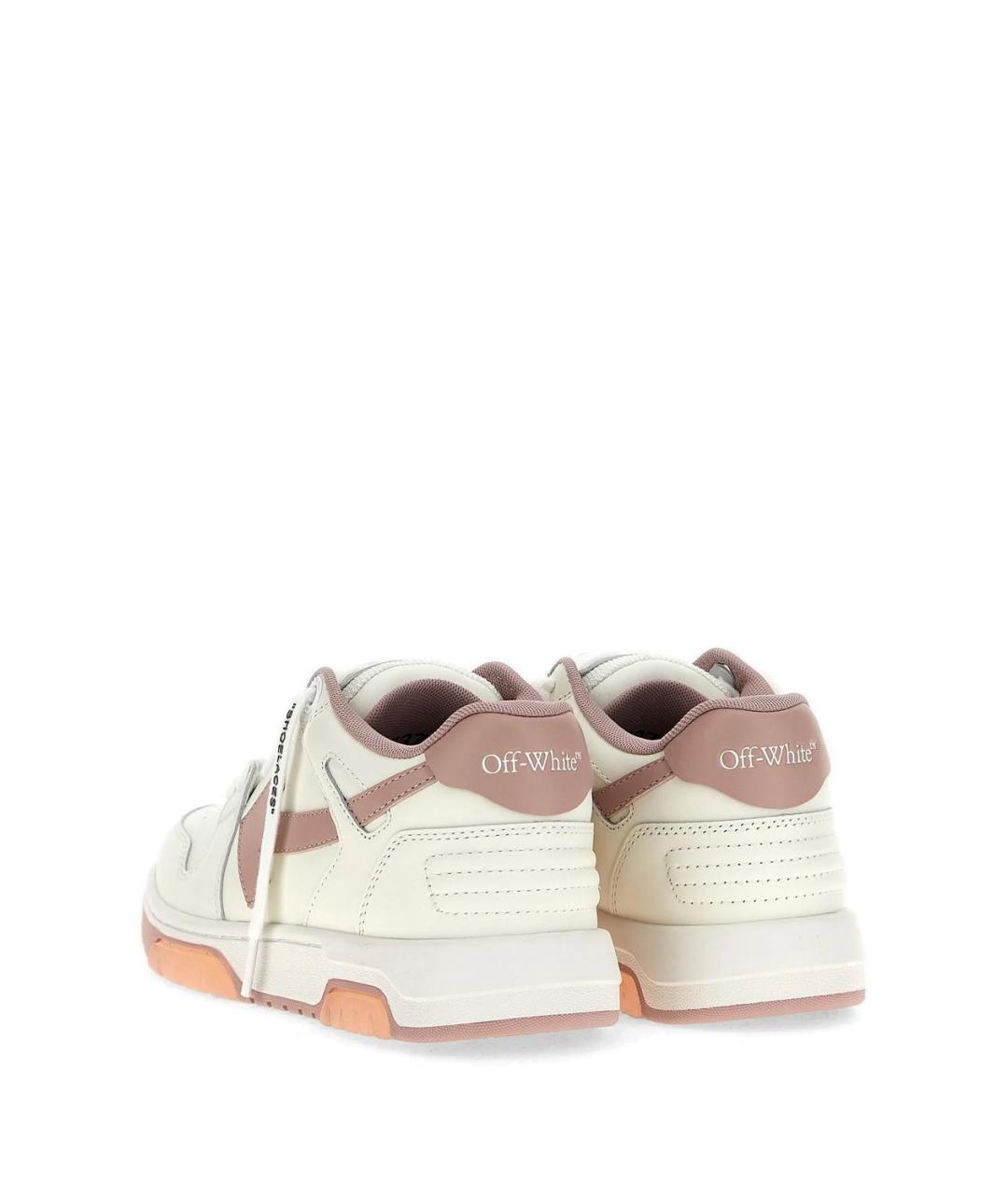 OFF-WHITE Белые кроссовки, фото 3