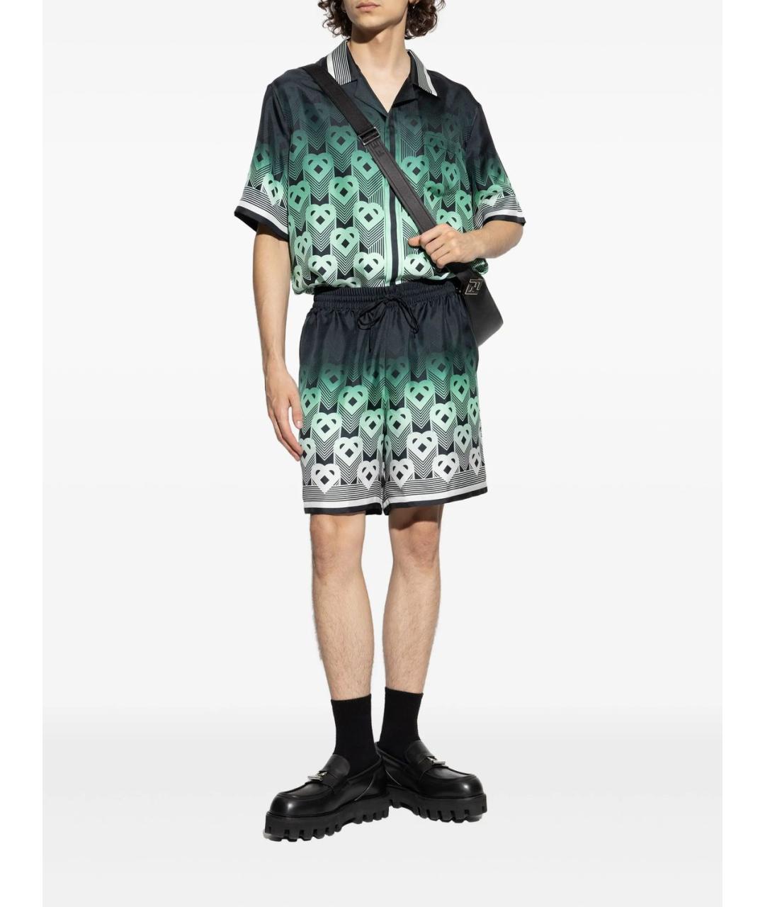 CASABLANCA Мульти полиэстеровые шорты, фото 5