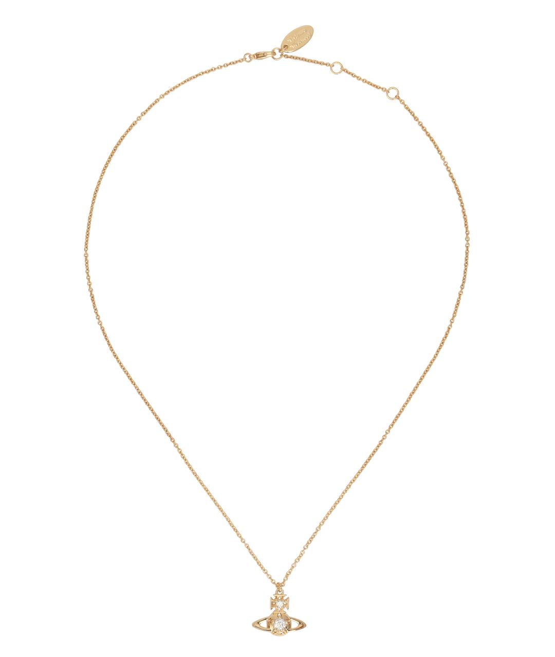 VIVIENNE WESTWOOD Золотая металлическая цепочка, фото 1