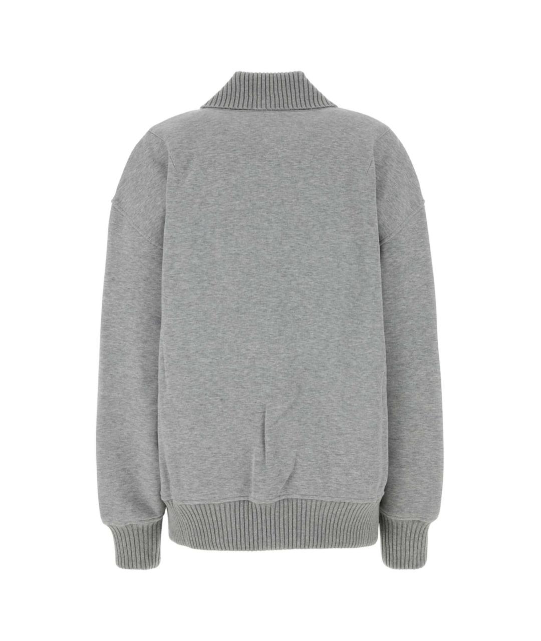 GUCCI Серый хлопковый джемпер / свитер, фото 2