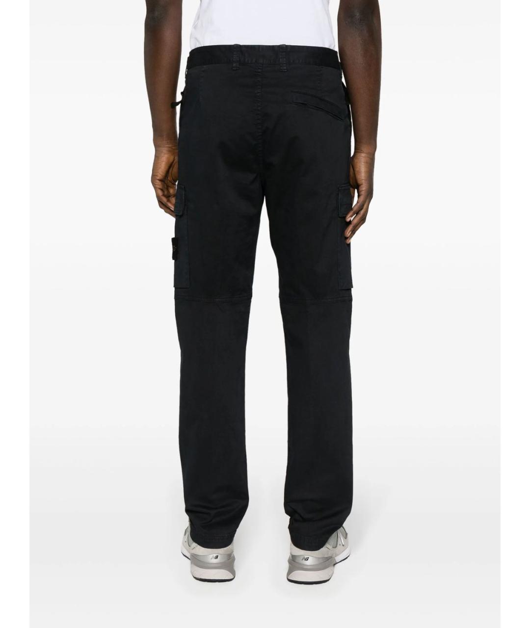 STONE ISLAND Хлопковые повседневные брюки, фото 2