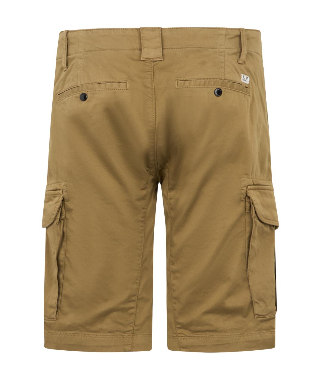 CP COMPANY Бежевые хлопковые шорты, фото 2