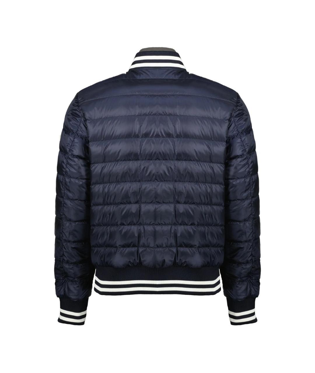 MONCLER Серая полиэстеровая куртка, фото 2