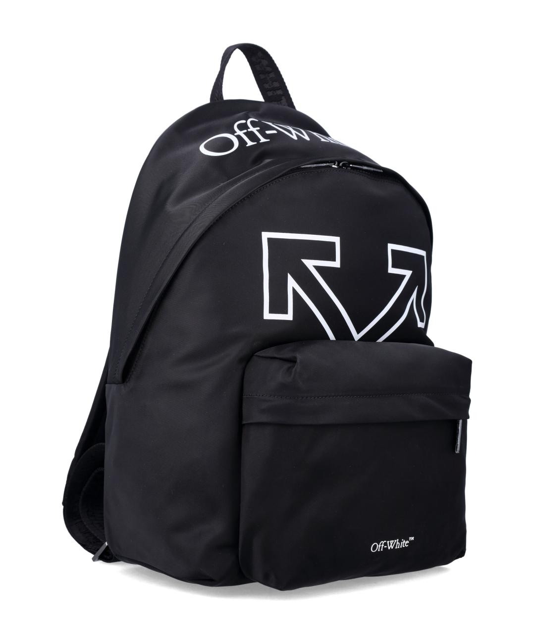 OFF-WHITE Черный синтетический рюкзак, фото 2