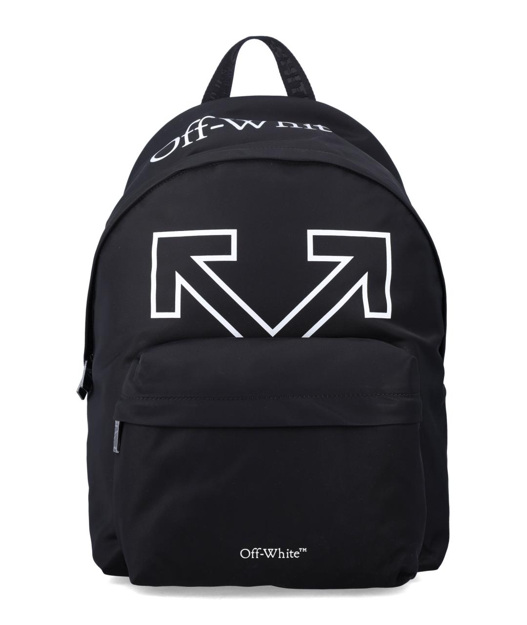 OFF-WHITE Черный синтетический рюкзак, фото 1