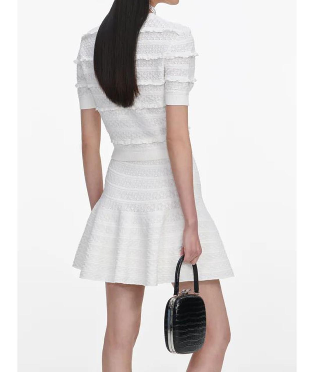 SELF-PORTRAIT Белая полиэстеровая футболка, фото 4