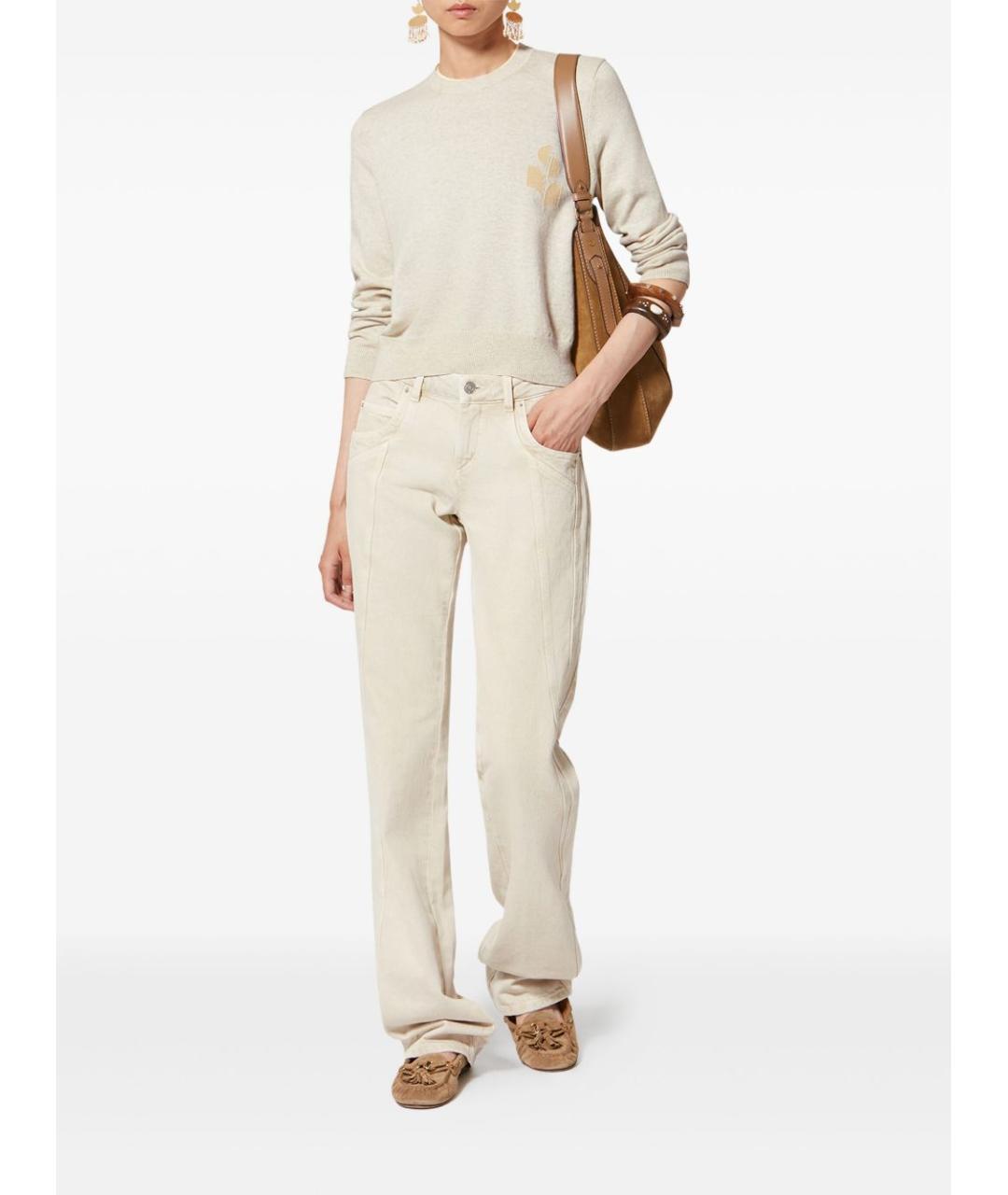 ISABEL MARANT Серый хлопковый джемпер / свитер, фото 4