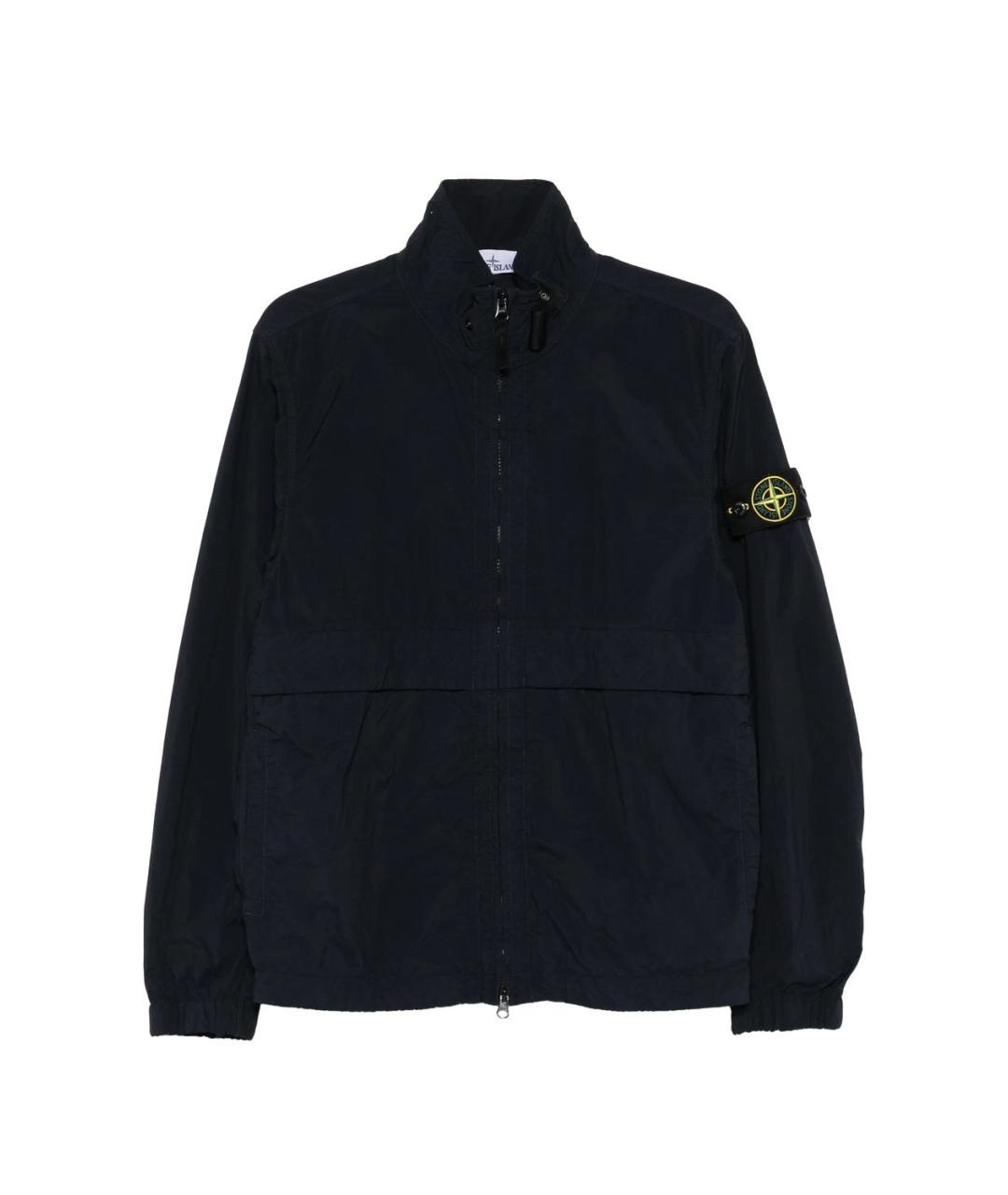 STONE ISLAND Синяя полиамидовая куртка, фото 1