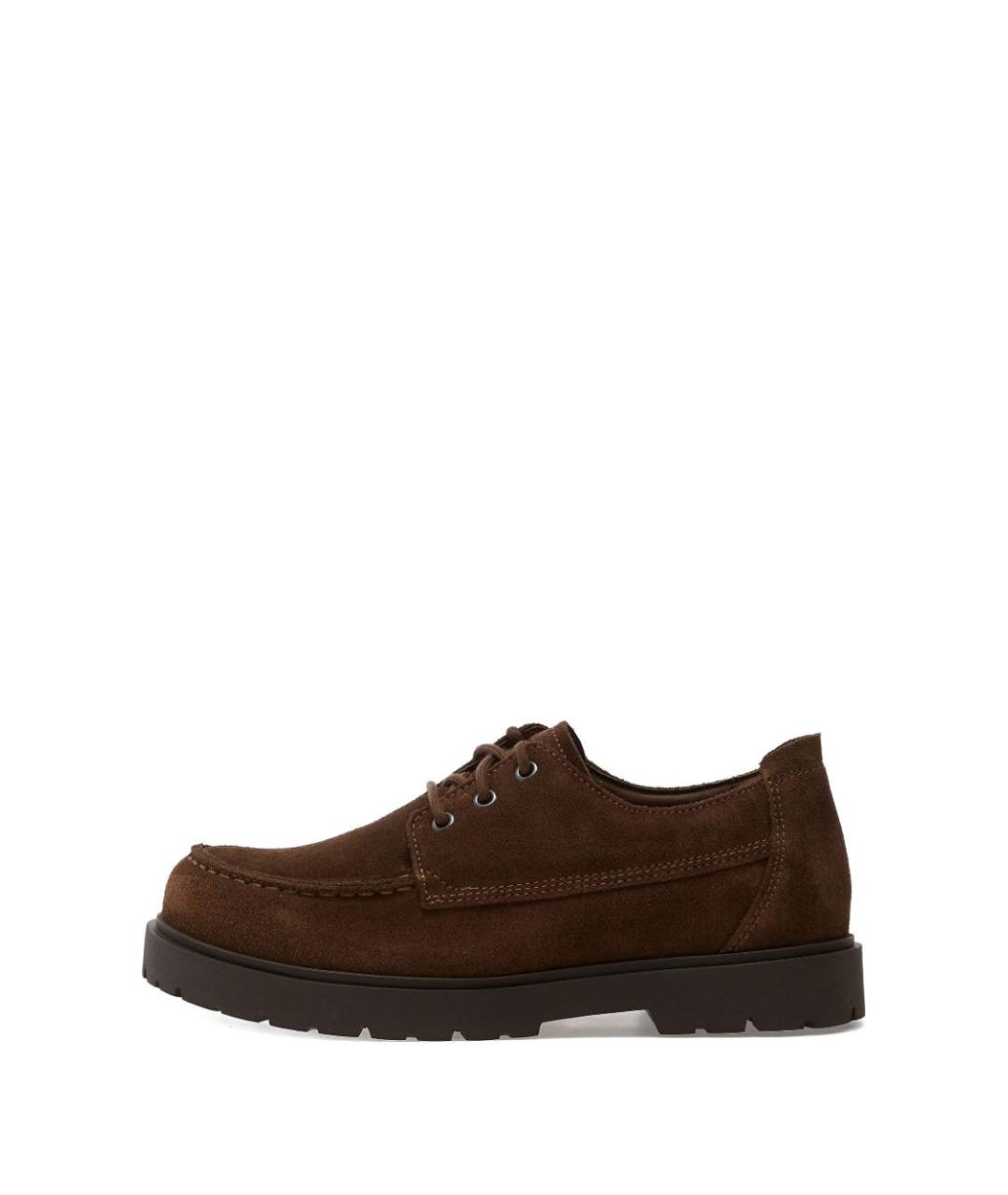 BIRKENSTOCK Коричневые кожаные лоферы, фото 3