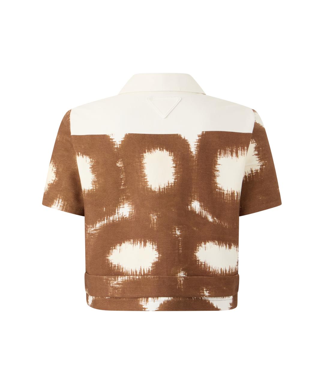 PRADA Мульти хлопковая рубашка, фото 2