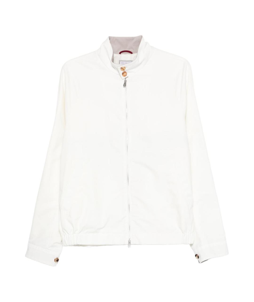 BRUNELLO CUCINELLI Белая куртка, фото 1