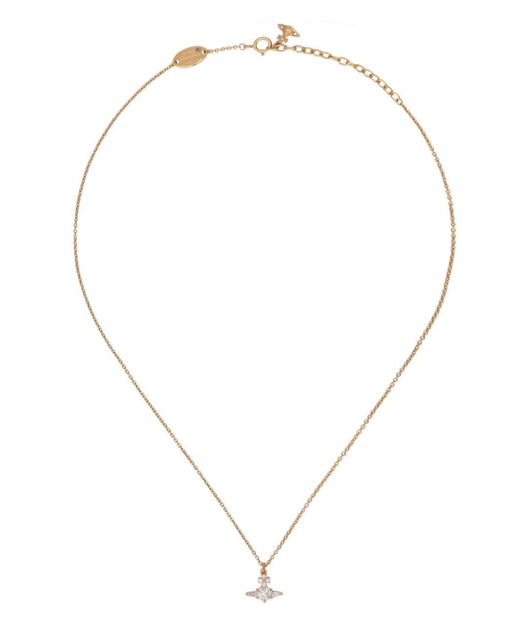 VIVIENNE WESTWOOD Золотая серебряная подвеска, фото 1