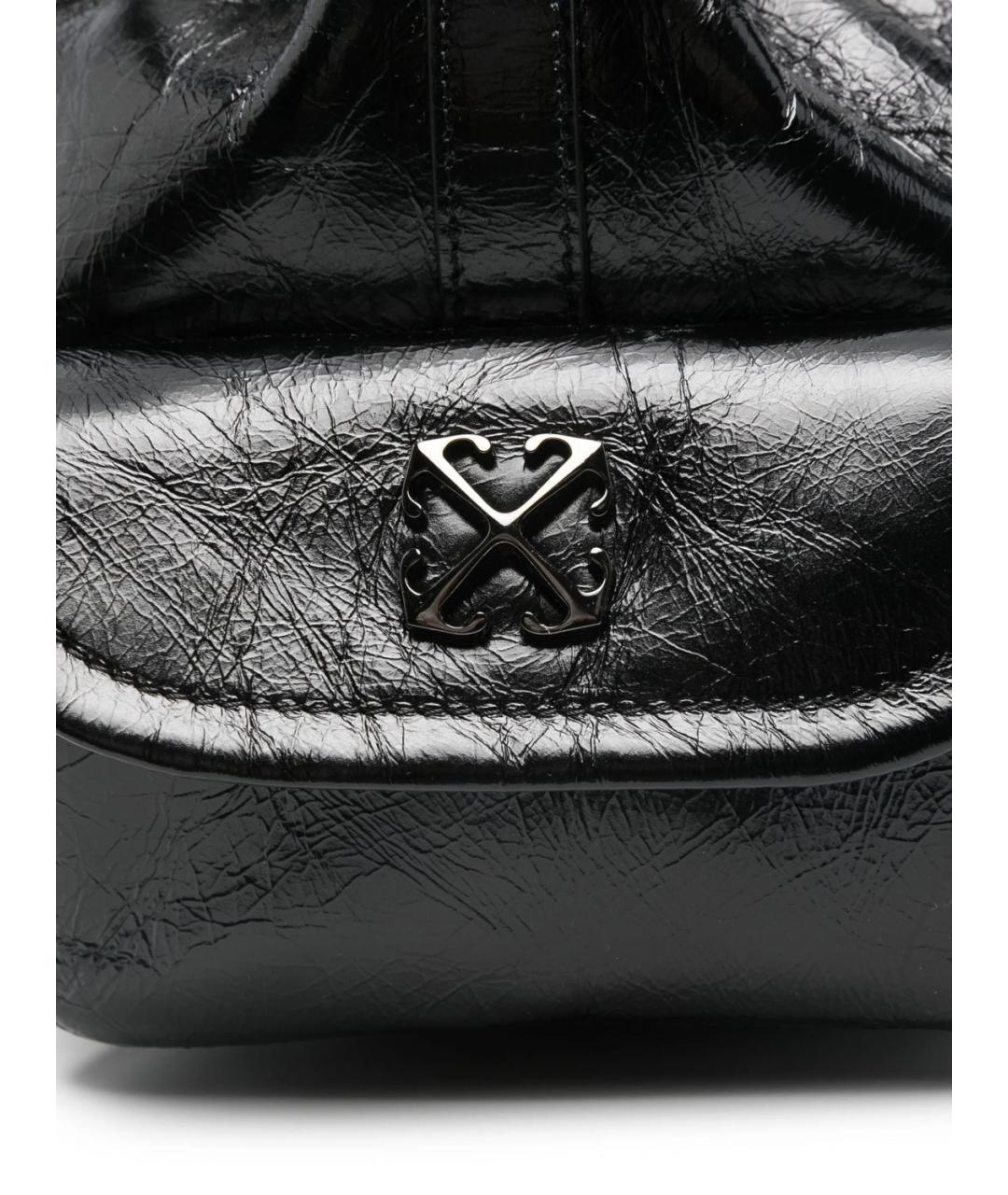 OFF-WHITE Черная сумка через плечо, фото 5