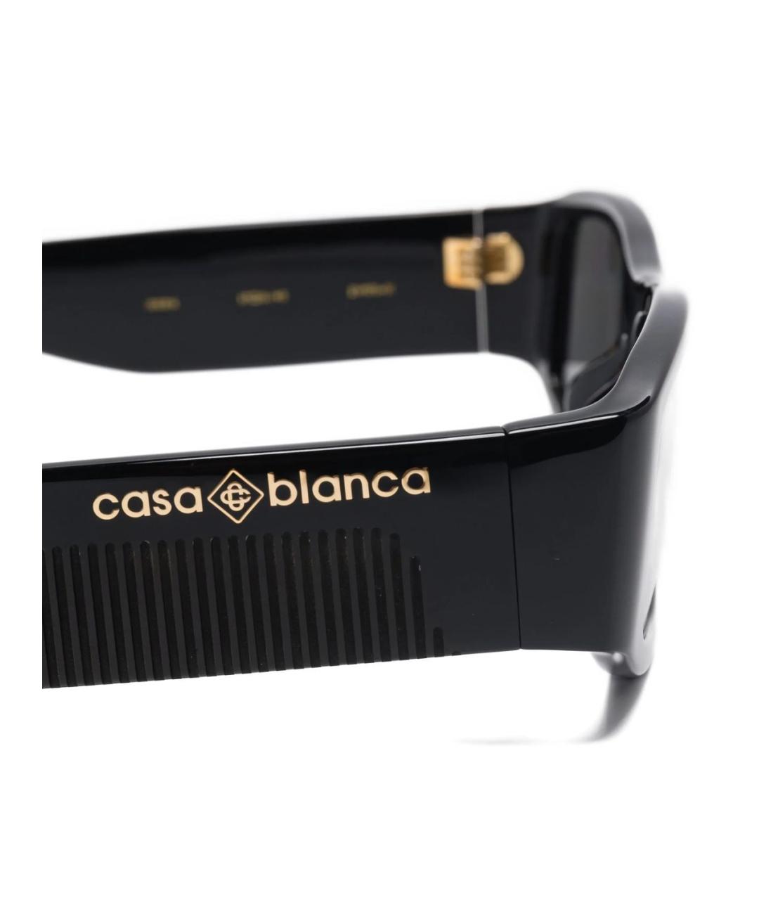 CASABLANCA Черные солнцезащитные очки, фото 3