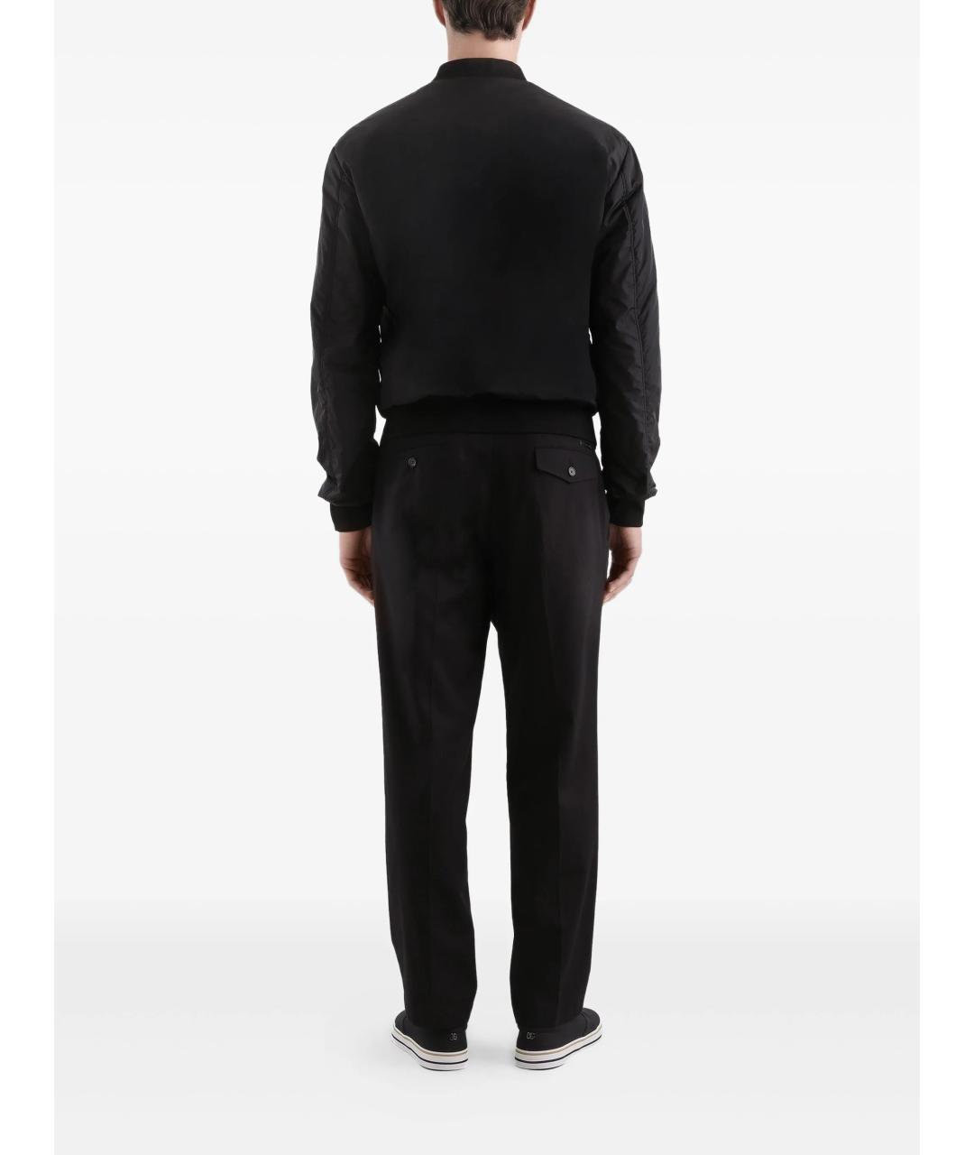 DOLCE&GABBANA Черная хлопковая футболка, фото 1