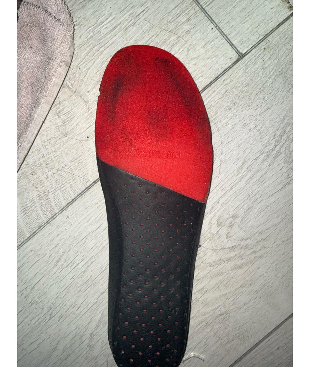 RAF SIMONS Синие низкие кроссовки / кеды, фото 8