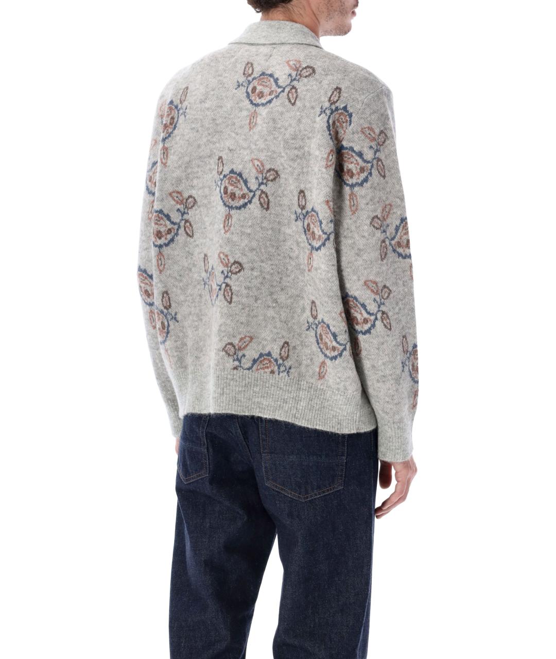 CORRIDOR Серый шерстяной джемпер / свитер, фото 2