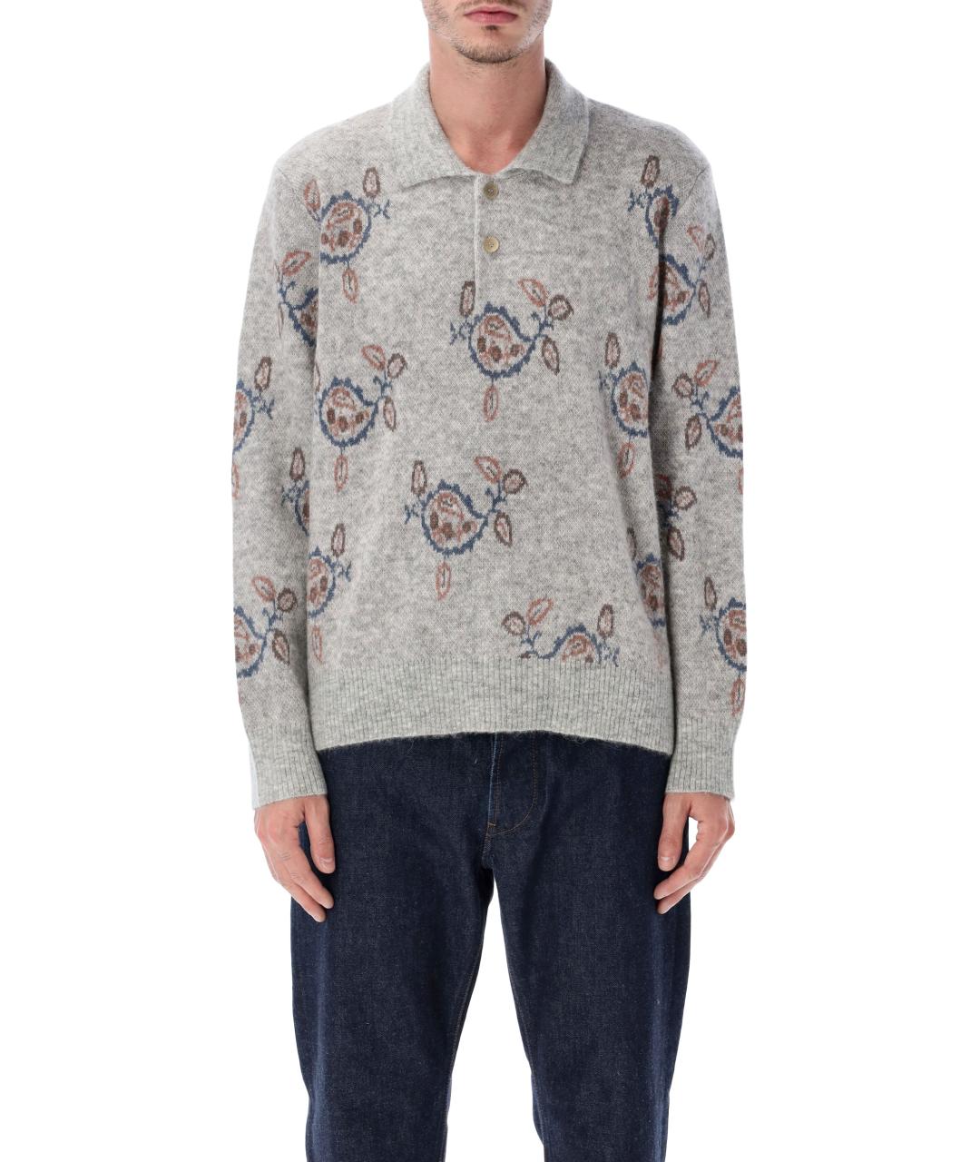 CORRIDOR Серый шерстяной джемпер / свитер, фото 1