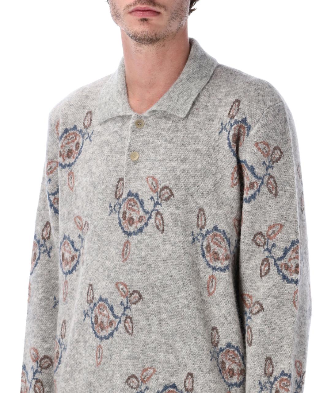 CORRIDOR Серый шерстяной джемпер / свитер, фото 3