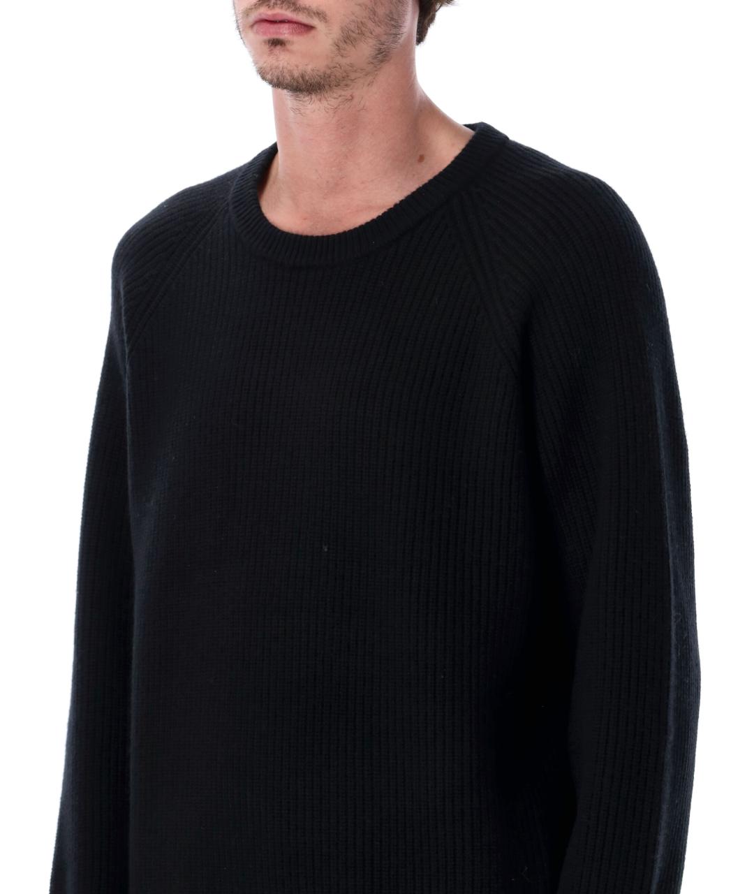 CORRIDOR Черный шерстяной джемпер / свитер, фото 3