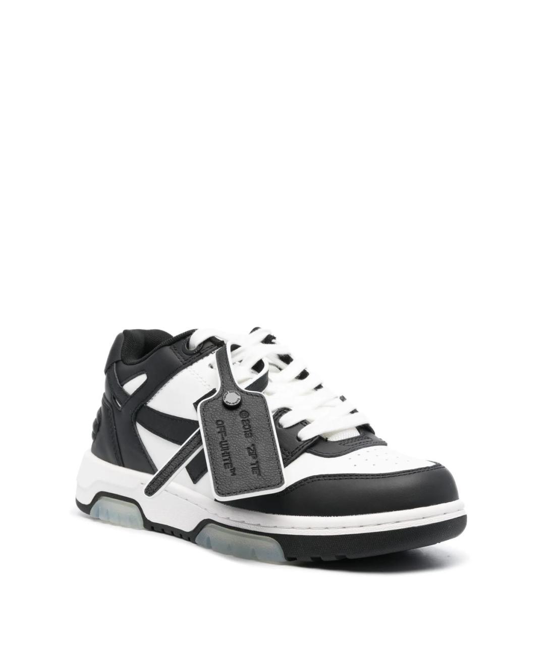 OFF-WHITE Черные кроссовки, фото 2