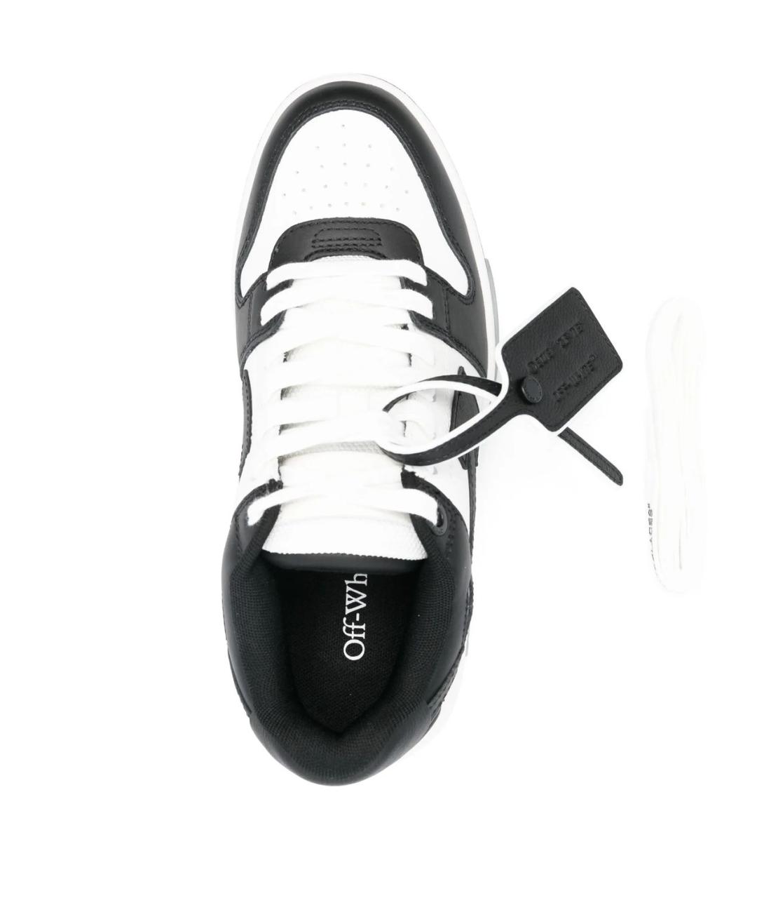 OFF-WHITE Черные кроссовки, фото 3