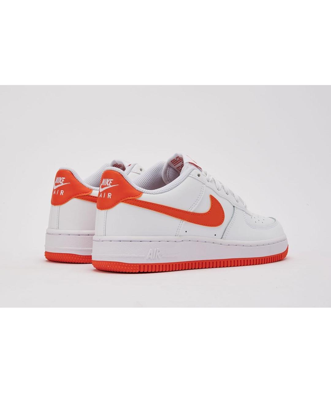 NIKE Белые кожаные кроссовки, фото 4