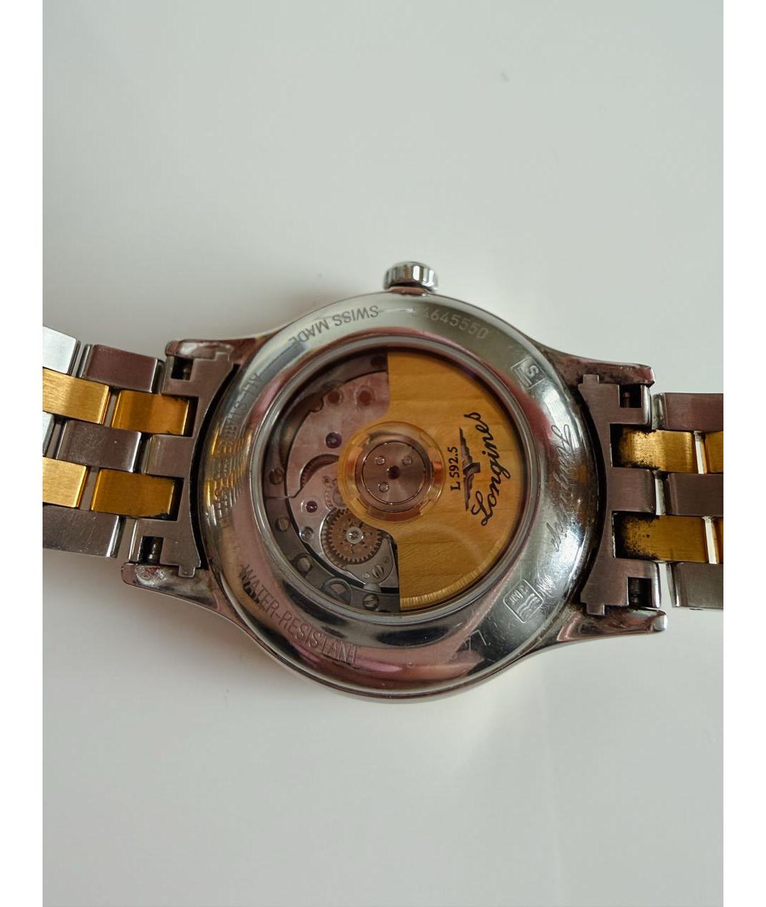 LONGINES Серебряные металлические часы, фото 3