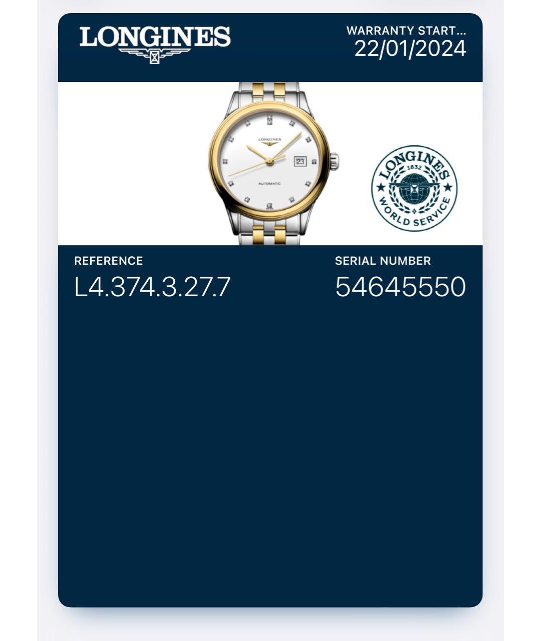 LONGINES Серебряные металлические часы, фото 4