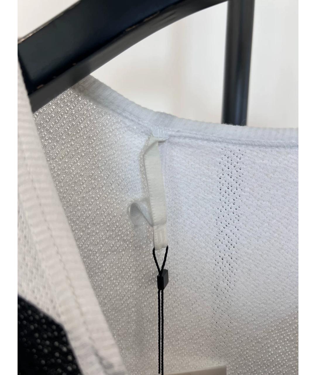 11 BY BORIS BIDJAN SABERI Белая хлопковая футболка, фото 4