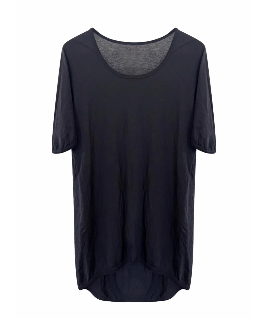 11 BY BORIS BIDJAN SABERI Черная хлопковая футболка, фото 1