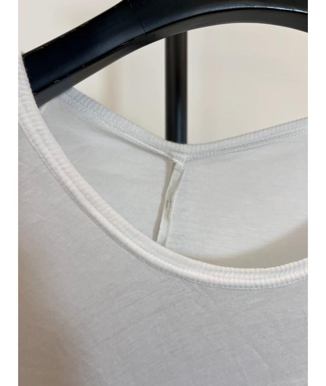 11 BY BORIS BIDJAN SABERI Белая хлопковая футболка, фото 4