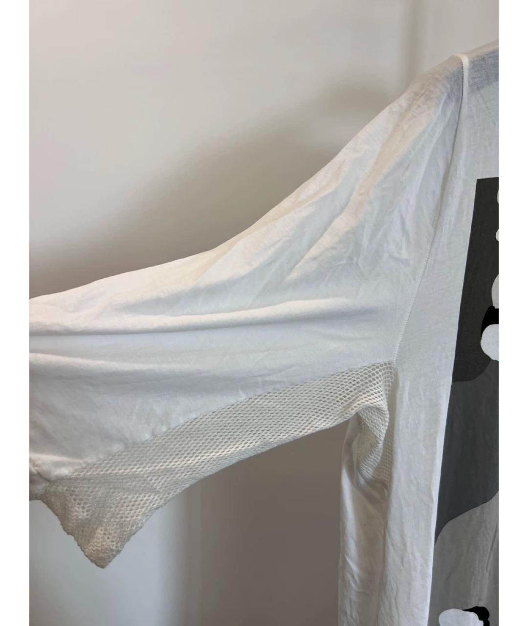 11 BY BORIS BIDJAN SABERI Белая хлопковая футболка, фото 3