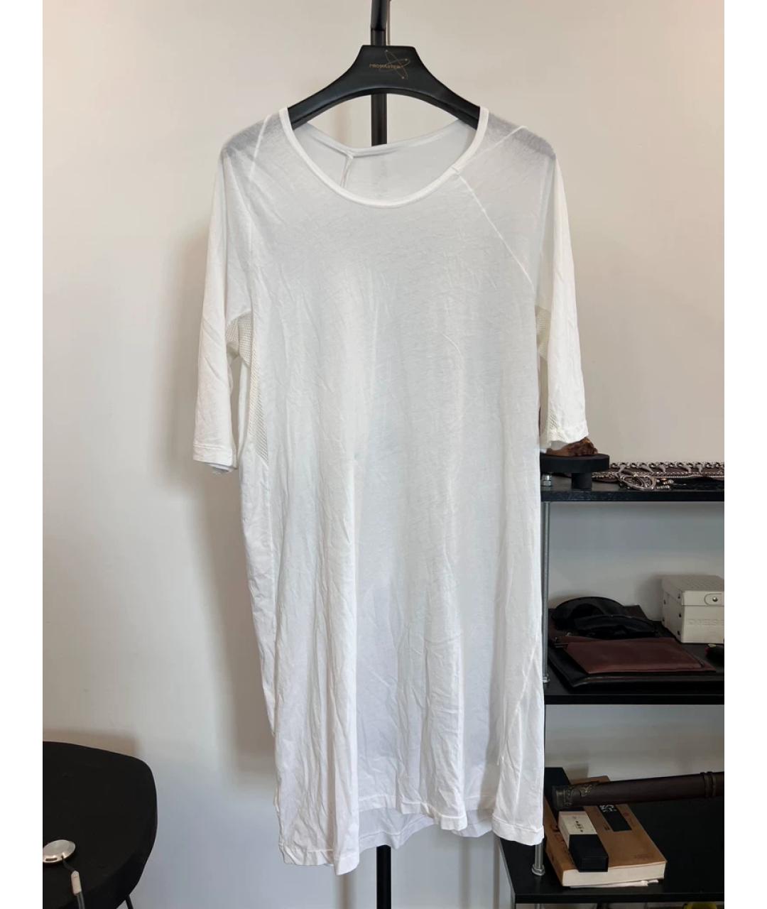 11 BY BORIS BIDJAN SABERI Белая хлопковая футболка, фото 8