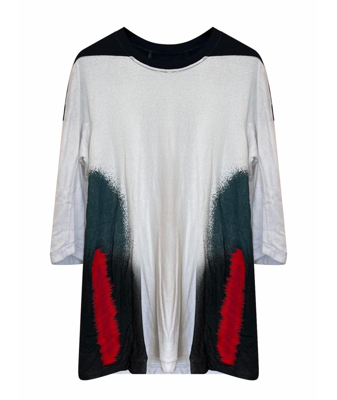 11 BY BORIS BIDJAN SABERI Белая хлопковая футболка, фото 1